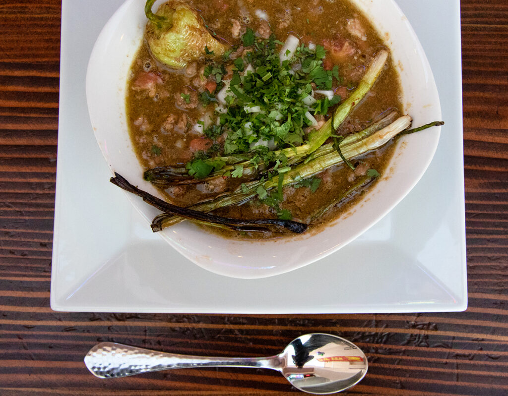 Soup at Pezcow restaurant. Heather Irwin/Press Democrat