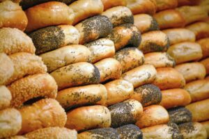 They are up early making the bagels at Sonoma's Homegrown.