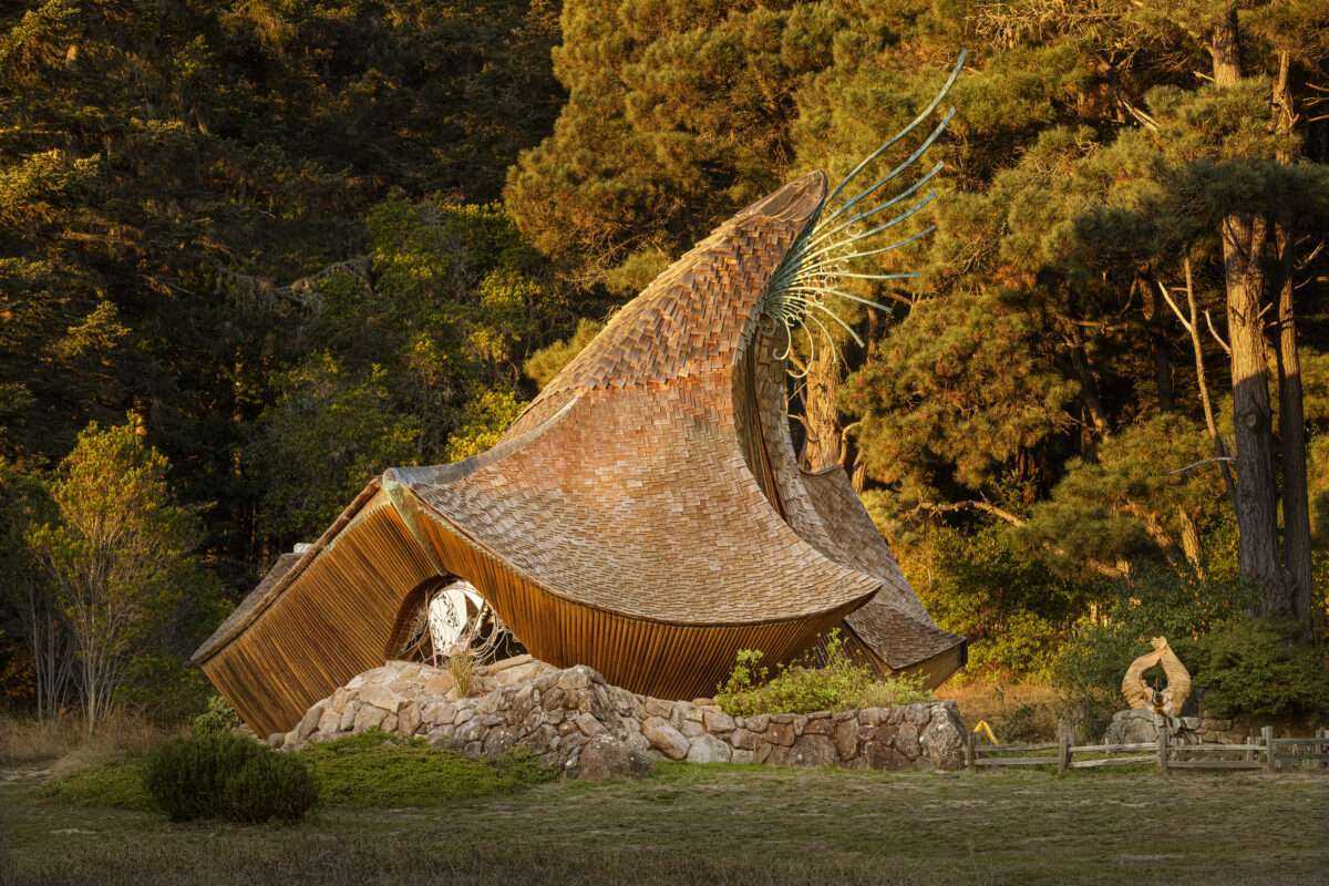 The Sea Ranch Chapel was voted the most beautiful building in Sonoma County by Press Democrat readers. Photo taken on Monday, Oct. 11, 2021. (John Burgess / The Press Democrat)
