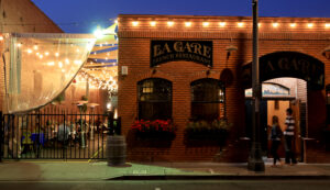 La Gare French Restaurant at Historic Railroad Square in Santa Rosa. (Kent Porter/The Press Democrat)