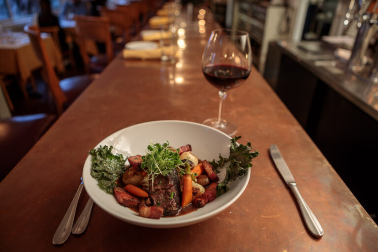 Boeuf Bourguignon at Walter Hansel Wine Bistro in Santa Rosa. (Chris Hardy/For Sonoma Magazine)