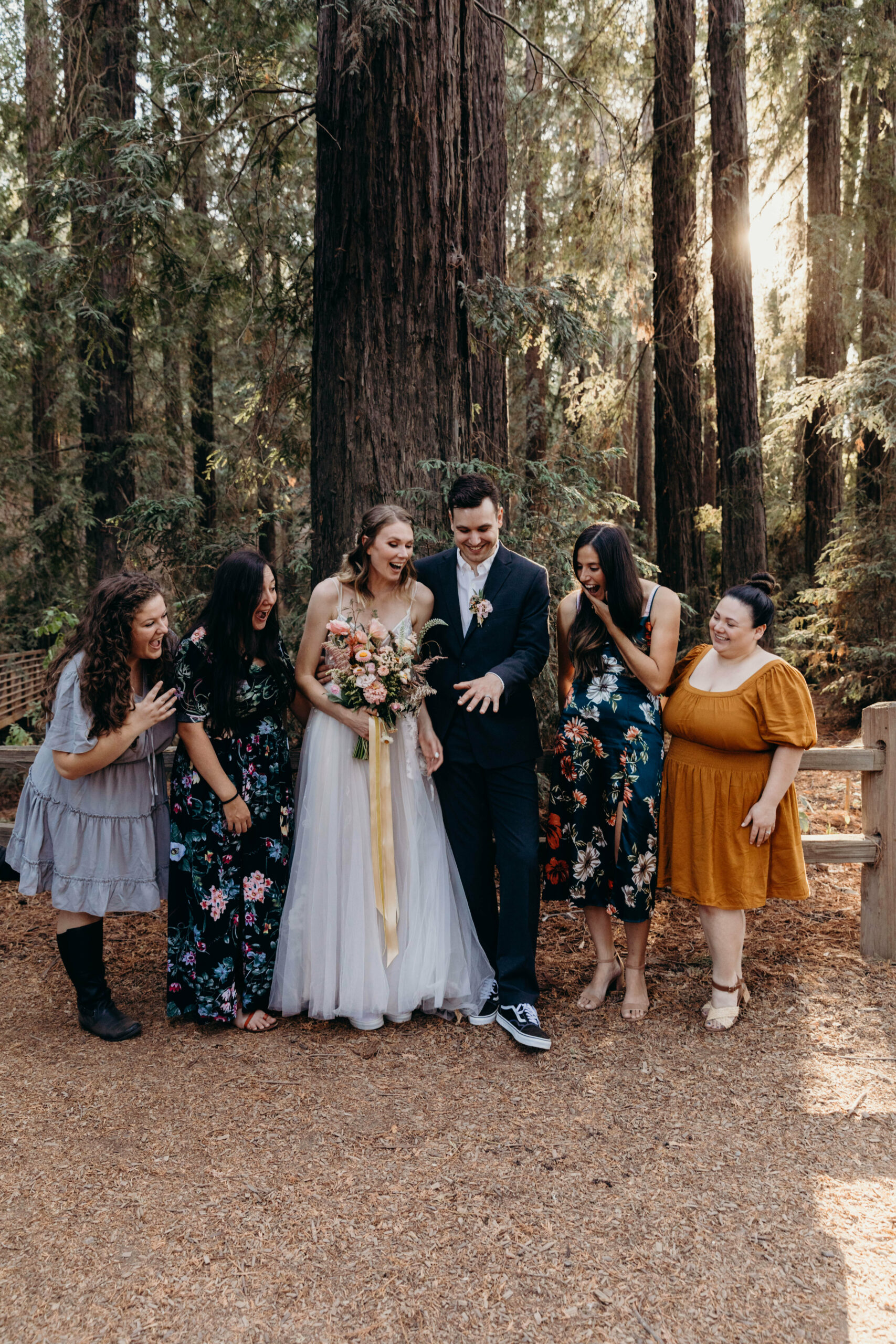 After Months Apart, a Couple Marries Under the Redwoods in Healdsburg Sonoma Magazine