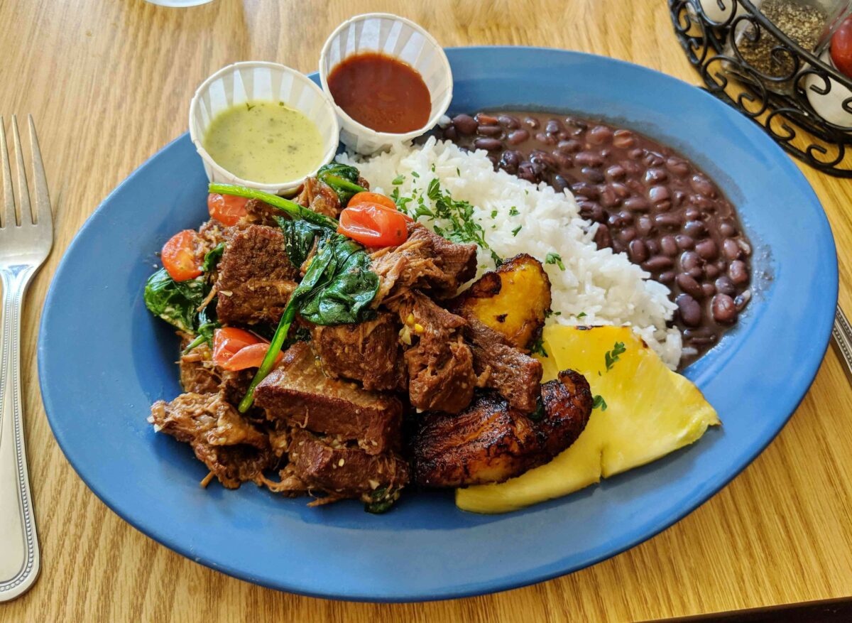 The barbacoa brisket at Brasil BBQ in Petaluma. HOUSTON PORTER FOR THE ARGUS-COURIER