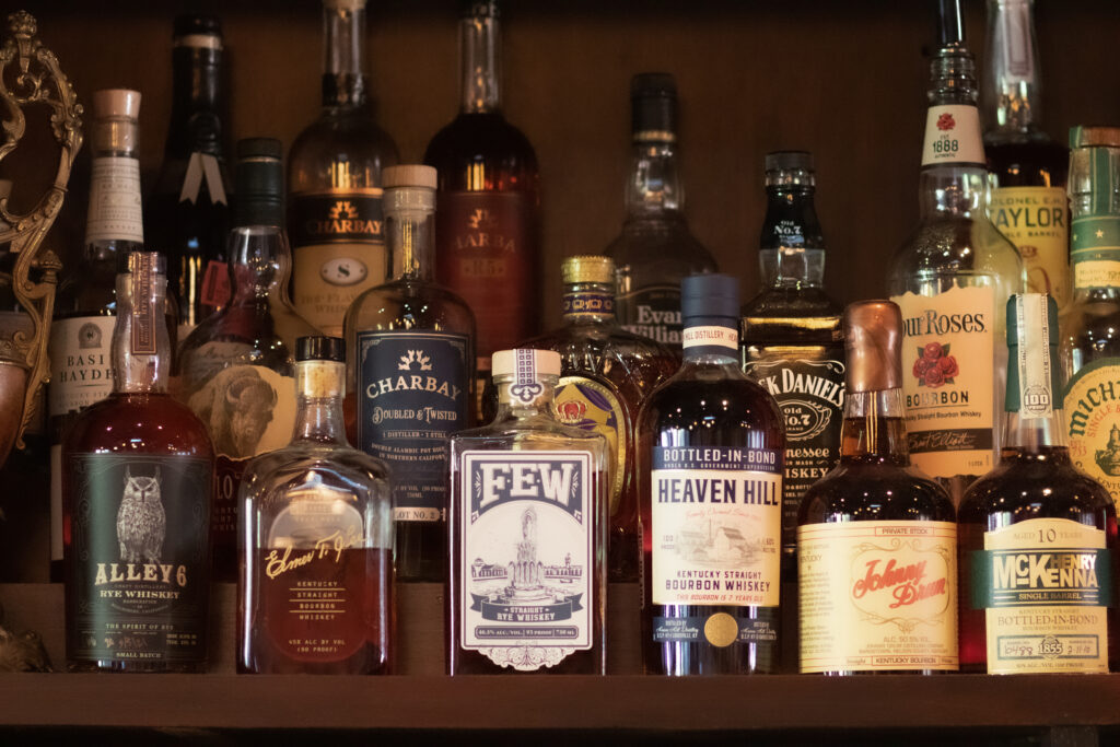 Spirits at Lo & Behold in Healdsburg. (Heather Irwin/The Press Democrat)