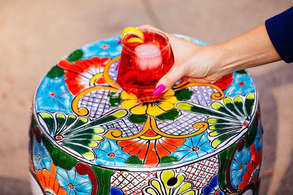 Cocktail hour at The Stavrand Russian River Valley. (Emma K Creative)