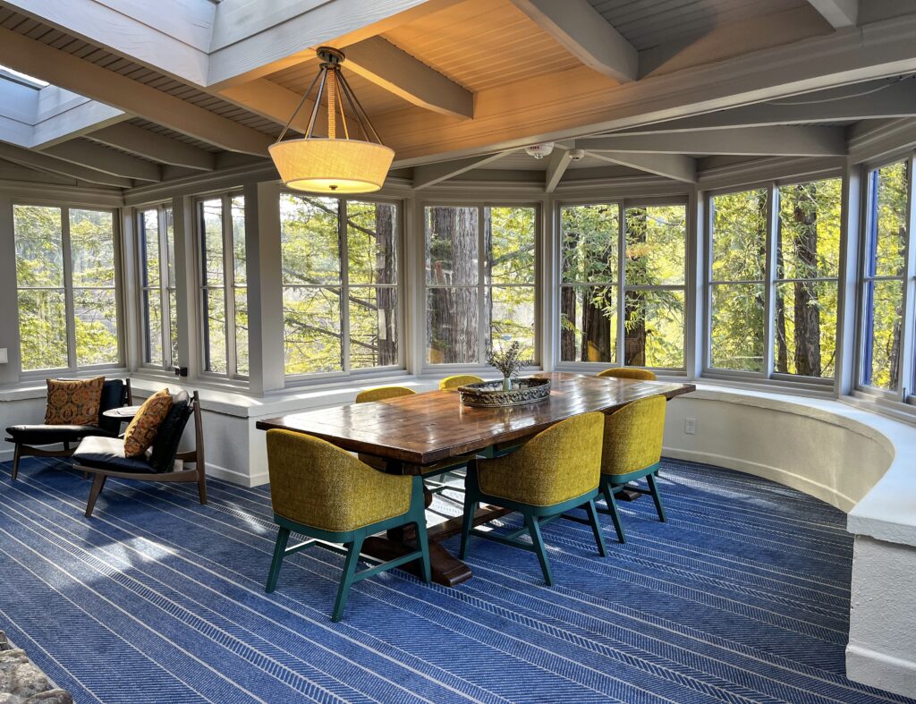The sunroom at The Stavrand Russian River Valley. (Courtesy of The Stavrand)