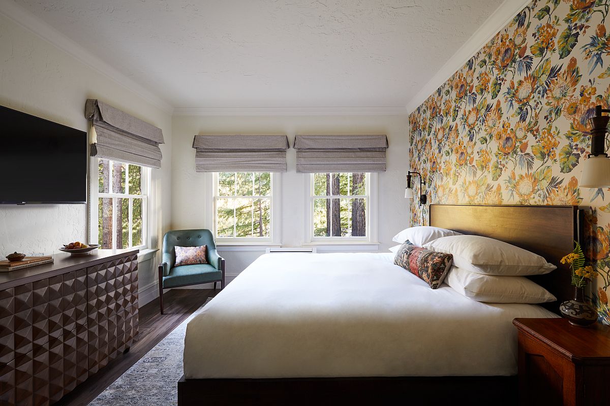 A guest room at The Stavrand Russian River Valley. (Courtesy of The Stavrand)
