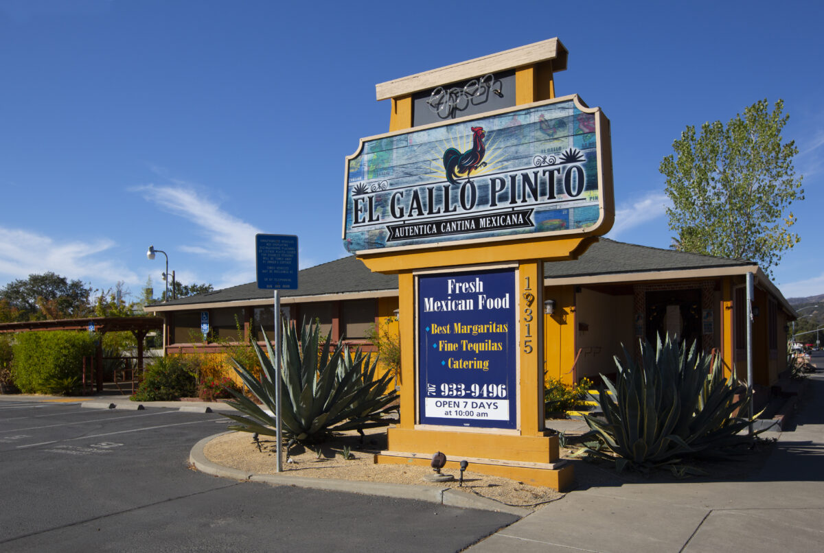 The former Mexican restaurant El Gallo Pinto on Highway 12 in Boyes Hot Springs. (Photo by Robbi Pengelly/Index-Tribune)