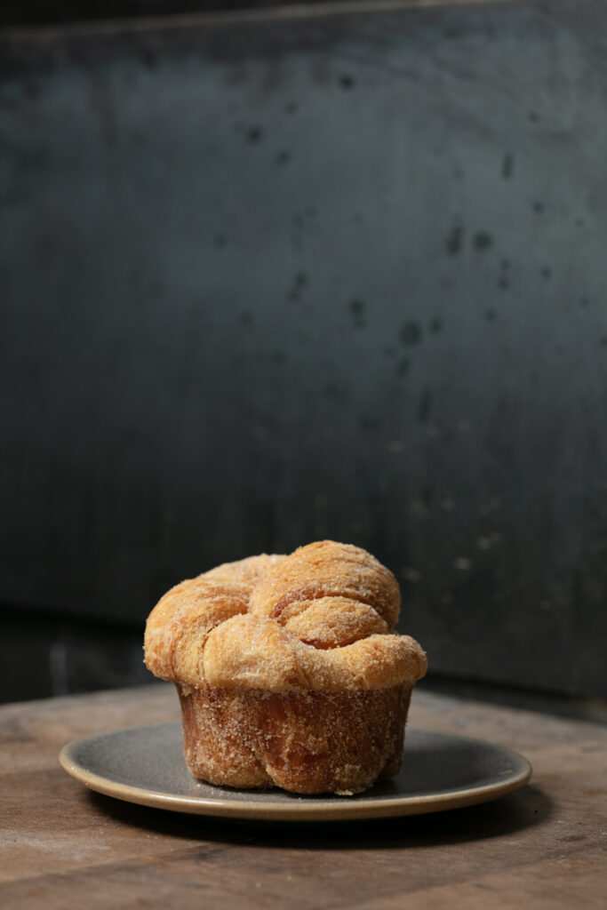Crebble, a croissant-like muffin covered with with maple sugar and sea salt from Marla Bakery. (Marla Bakery)