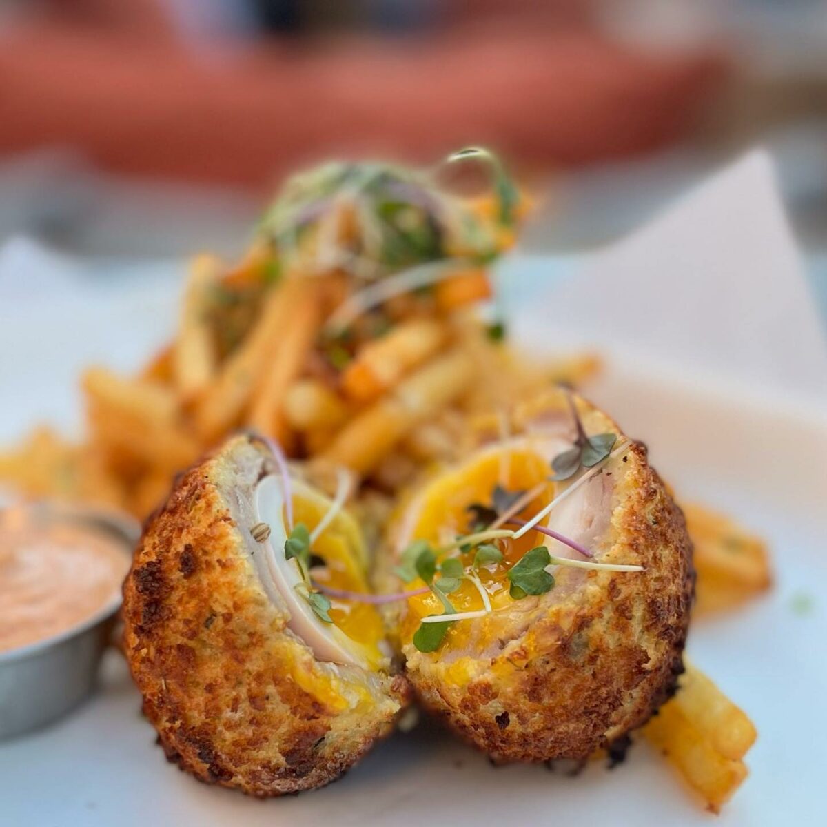 Scotch eggs from Sausage Emporium in Sonoma. (Courtesy Sausage Emporium)