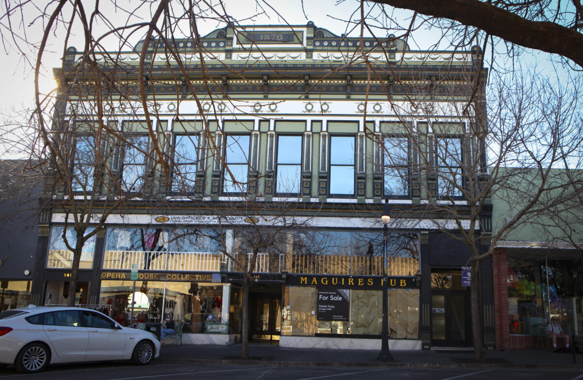 Petaluma, CA, USA, Tuesday, January 19, 2021._A handful of restaurants on Kentucky St in downtown Petaluma have closed since the coronavirus pandemic and the shelter-in-place orders in Sonoma County. Those include, Whisper Sisters, Maguire�s Irish Pub, Wine or Lose and Fourth & Sea. (CRISSY PASCUAL/ARGUS-COURIER STAFF)