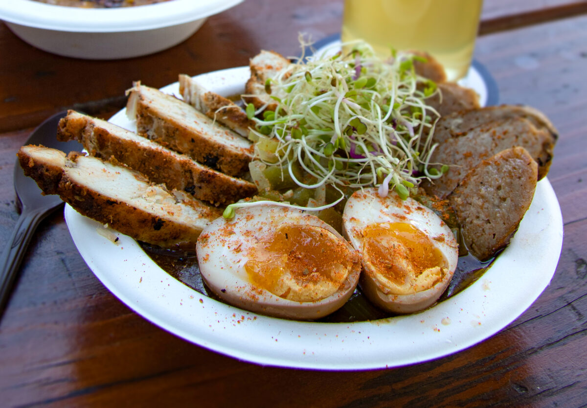 Ramen at Bayou on the Bay. (Heather Irwin/Sonoma Magazine)