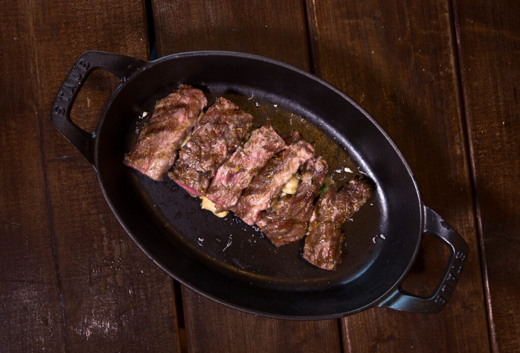 Iberico Pork Lagarto, is served at Animo, a restaurant in Sonoma, Calif., on Wednesday, March 30, 2022. (Photo by Darryl Bush / For The Press Democrat)