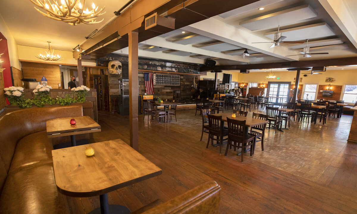 Reel & Brand operates out of a historic 1906 building, a 100 seat outdoor patio and a stage for live music on weekends. (Photo by John Burgess/The Press Democrat)