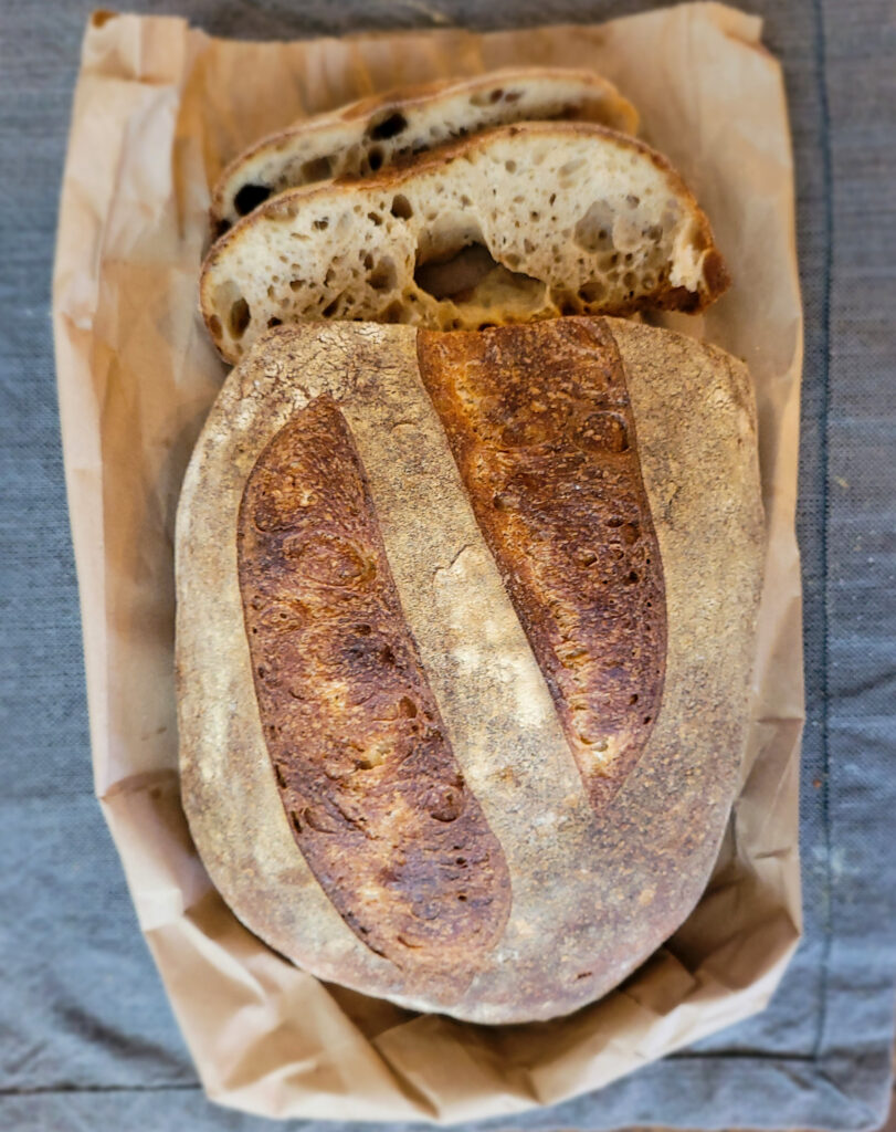 Integral Loaf with toasted sunflower, sesame and millet from Sonoma Mountain Breads. (Heather Irwin/Sonoma Magazine)