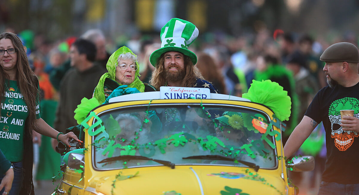 The Healdsburg St. Patrick's Day parade, Friday March 17, 2017. (Kent Porter / The Press Democrat) 
