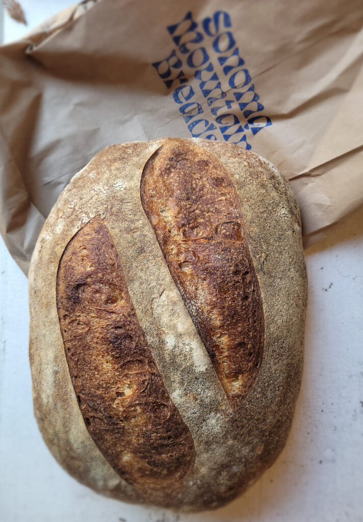 Integral Loaf with toasted sunflower, sesame and millet from Sonoma Mountain Breads. (Heather Irwin/Sonoma Magazine)