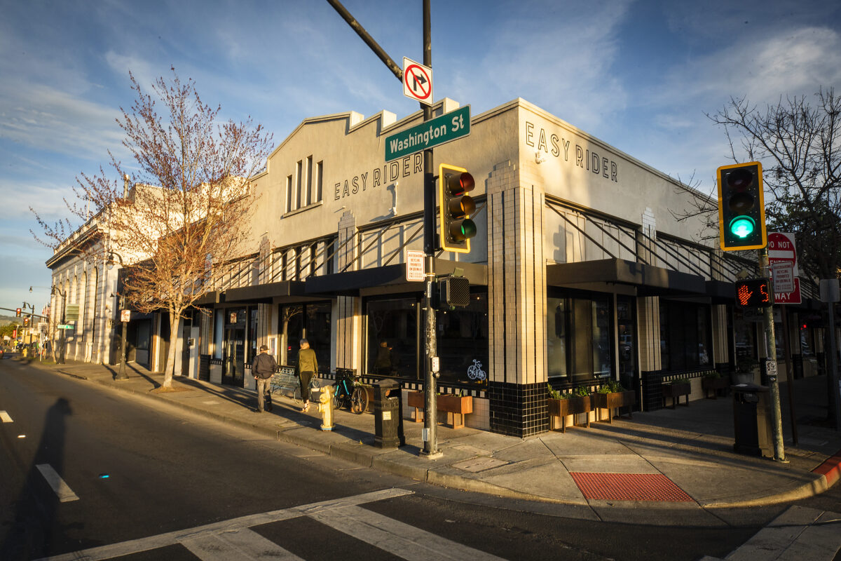 Easy Rider on the corner of Kentucky Street and Washington Street in the former Whisper Sister location in Petaluma on Tuesday, March 1, 2022. (John Burgess/The Press Democrat)