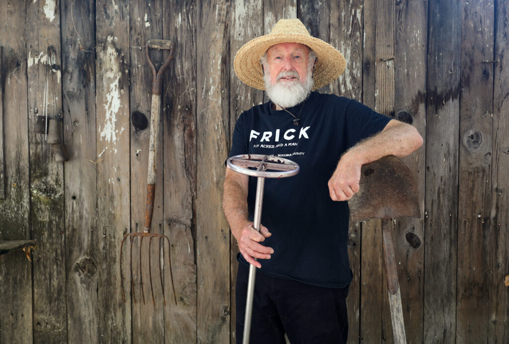 Bill Frick has operated Frick Winery for over 45 years in the Dry Creek Valley hillsides. (Christopher Chung/The Press Democrat)
