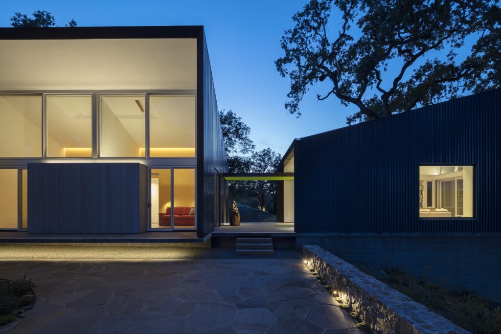 Exterior view of the night pavilion. (Chun Lai)