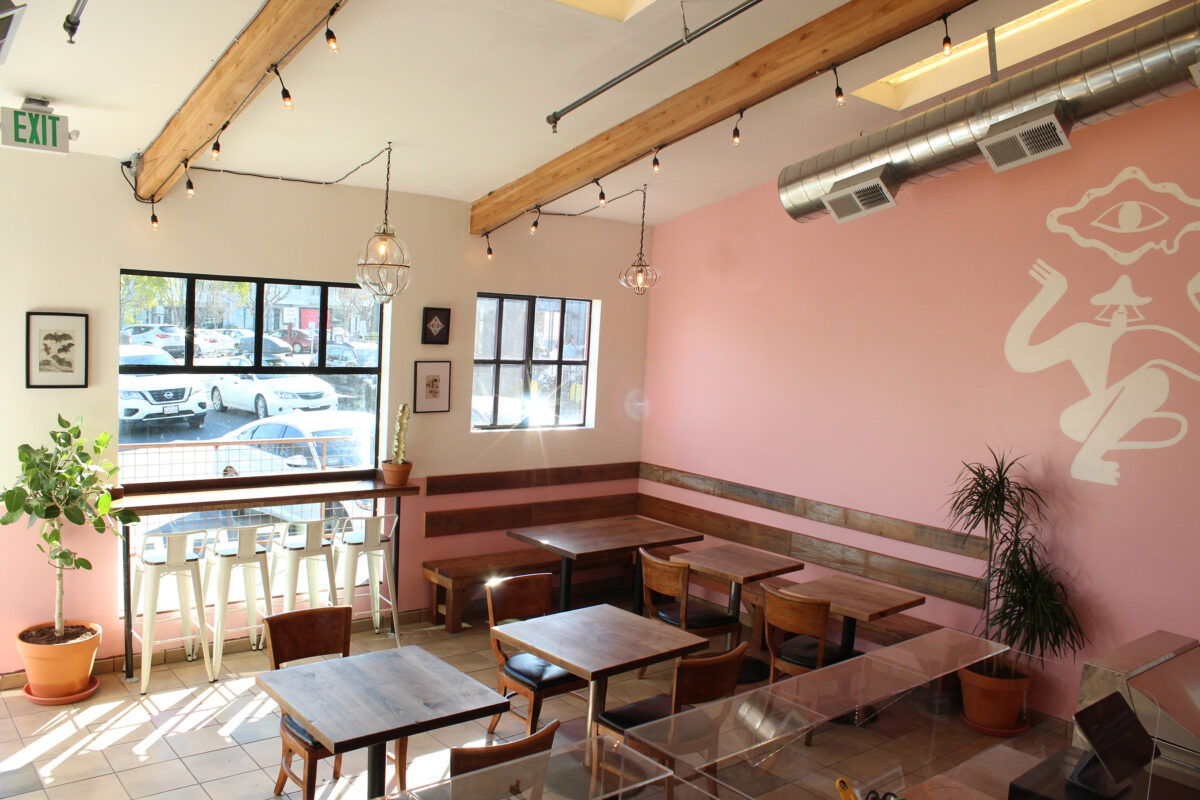 Interior at Psychic Pie in Sebastopol. (Psychic Pie)