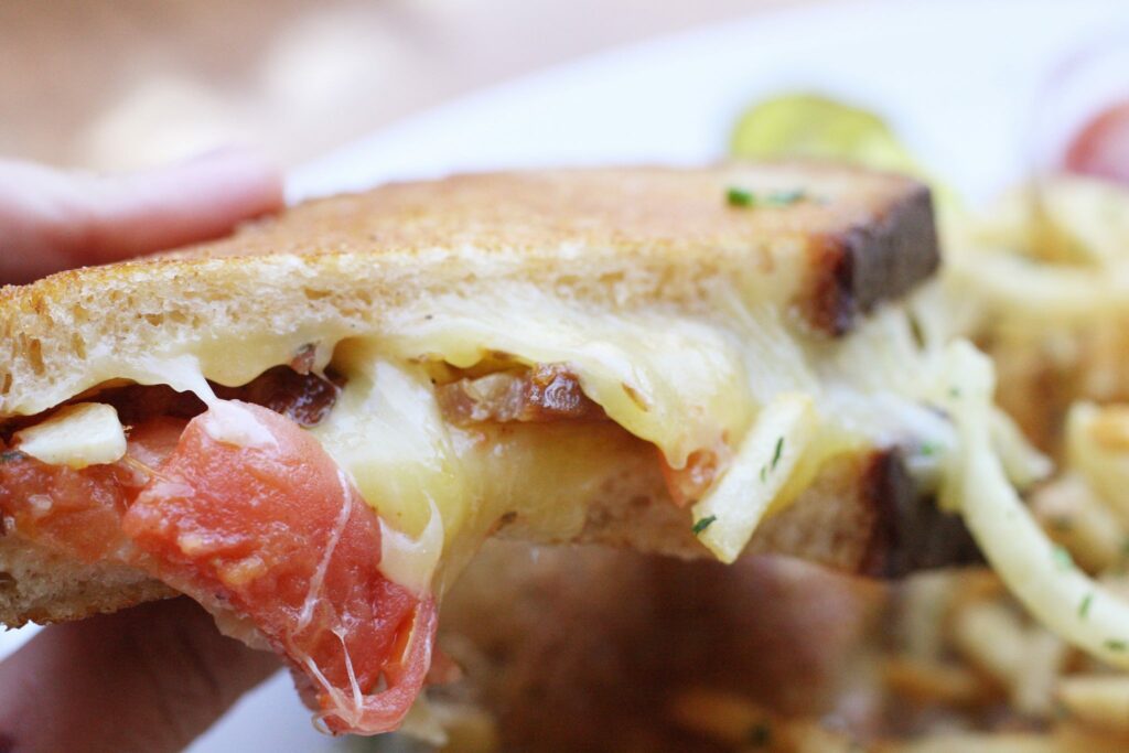 Grilled cheese sandwich from the Girl and the Fig in Sonoma. (Girl and the Fig)