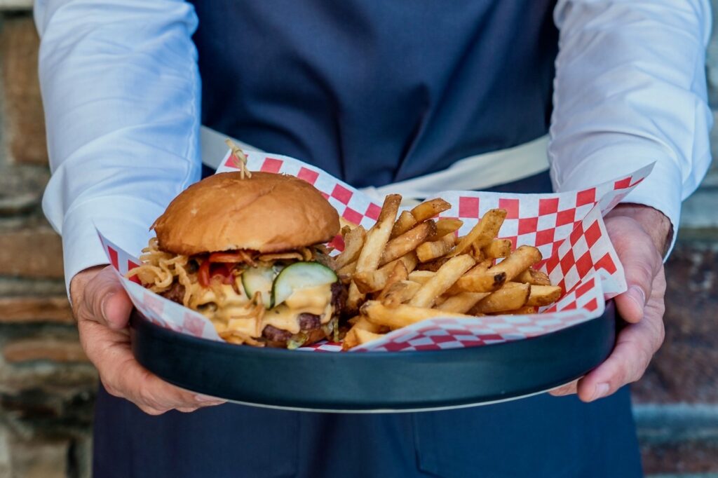 The Smashburger at Lazeaway Club at Flamingo Resort in Santa Rosa. (Flamingo Resort)