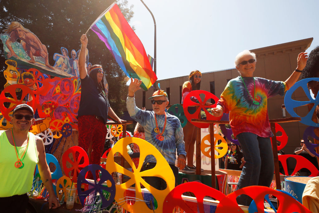 The Sonoma County Pride Parade in Santa Rosa, California, on Saturday, June 1, 2019. (Alvin Jornada / The Press Democrat)