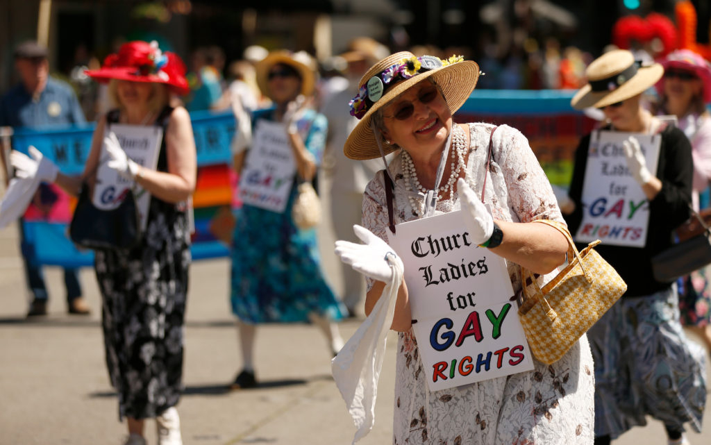The Sonoma County Pride Parade in Santa Rosa, California, on Saturday, June 1, 2019. (Alvin Jornada / The Press Democrat)