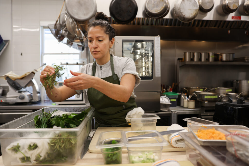 Butron’s worldly blend of culinary inspirations makes for a menu unlike any other in Sonoma. (Christopher Chung/The Press Democrat)