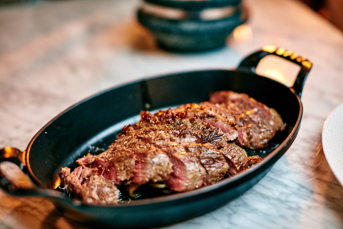 Iberico Pork Lagarto, is served at Animo, a restaurant in Sonoma. (Kim Carroll/for Sonoma Magazine)