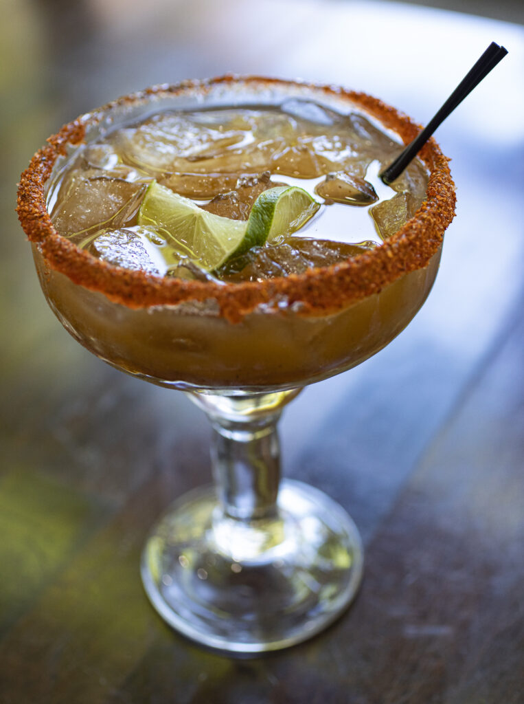 Mezcal tamarindo at La Fondita on Third Street in downtown Santa Rosa, May 11, 2022. (Chad Surmick / The Press Democrat)