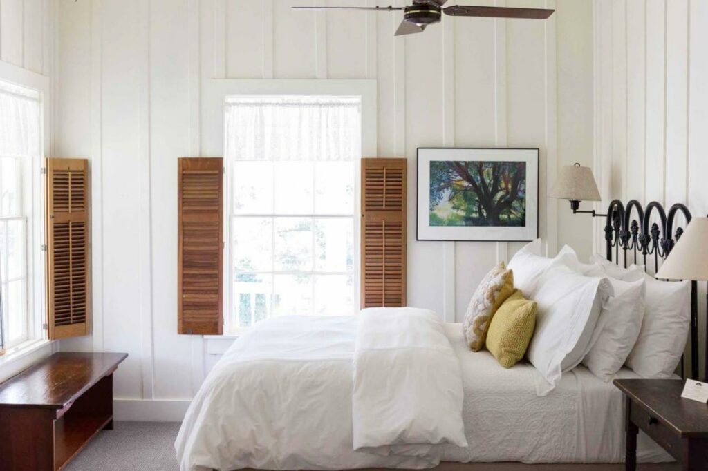 Guest room at Beltane Ranch in Glen Ellen. (Courtesy of Beltane Ranch)