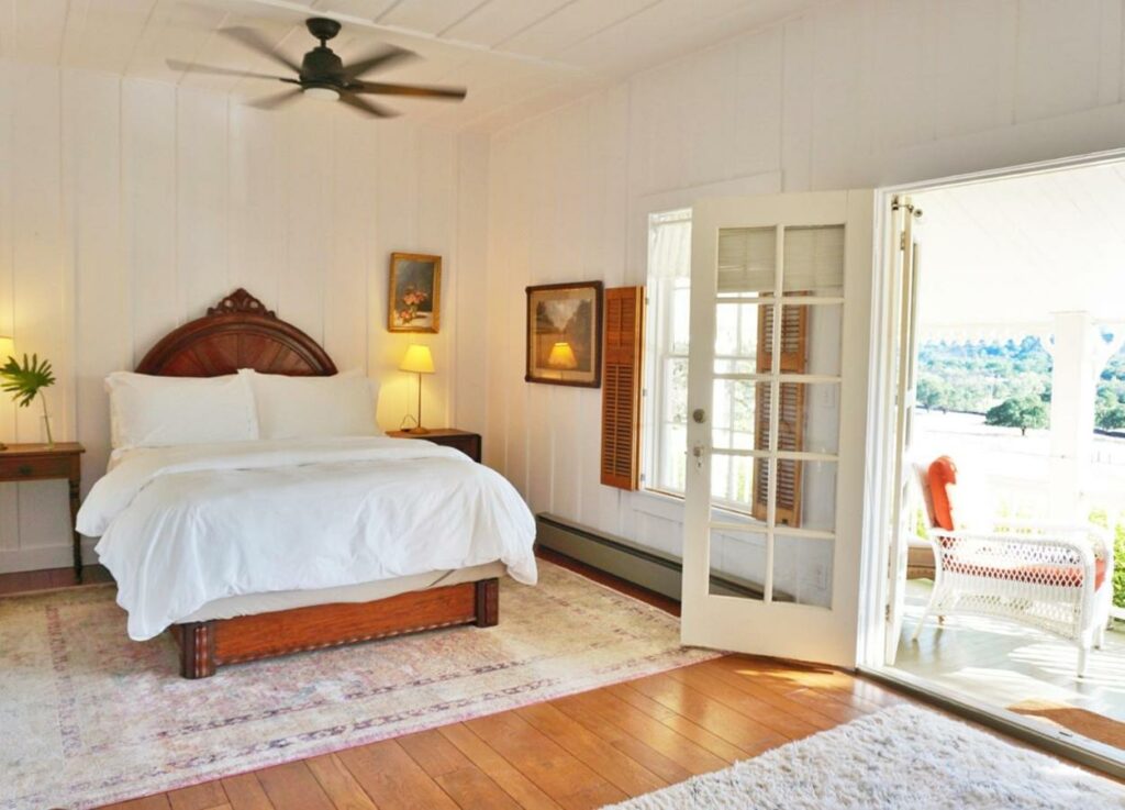 Panoramic Upstairs Queen at Beltane Ranch in Glen Ellen. (Courtesy of Beltane Ranch)