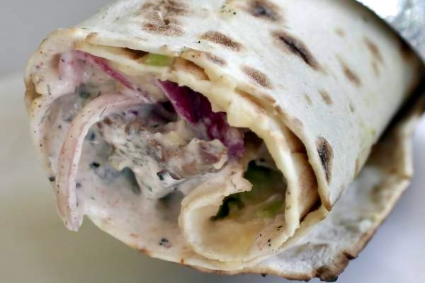 Lamb shish kebab at Real Doner, Petaluma.