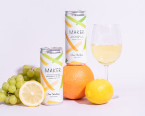 Maker 2020 Sparkling Sauvignon Blanc by Bodkin Wines. (Courtesy of Maker Wine Company)