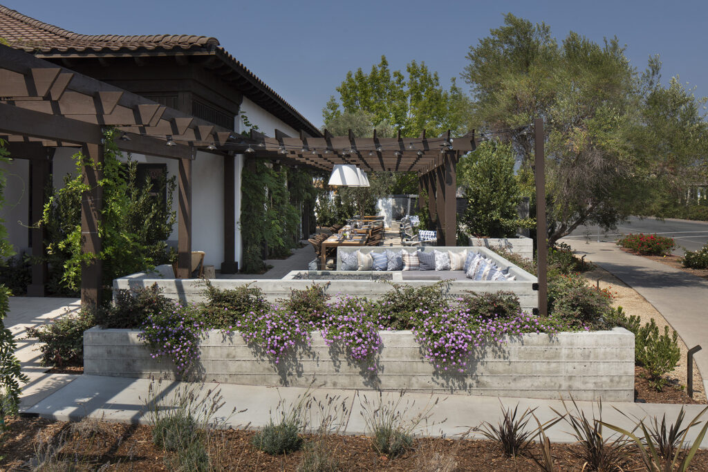 Wit and Wisdom restaurant in Sonoma. (Wilson Ishihara Design)