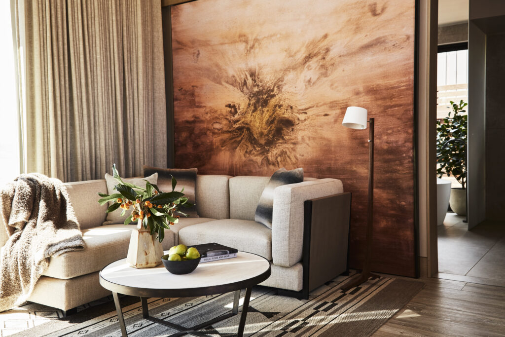 Guest room at Stanly Ranch in Napa. (Courtesy of Auberge Resorts Collection)