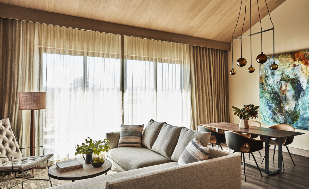 Guest room at Stanly Ranch in Napa. (Courtesy of Auberge Resorts Collection)
