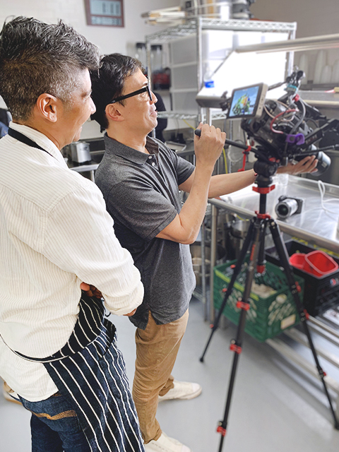 Chef Preeti Mistry working on a dish for Shifting the Lens at J Winery. (J Winery)