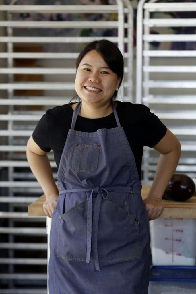 Chef Ploypailin Sakornsin in Healdsburg, Calif., on Tuesday, July 6, 2021.(Beth Schlanker/The Press Democrat)
