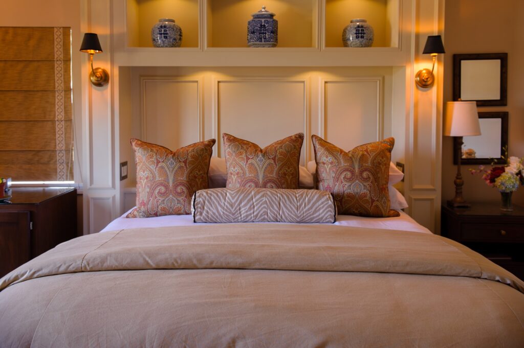 A guest room at the Napa River Inn. (Courtesy of Napa River Inn)