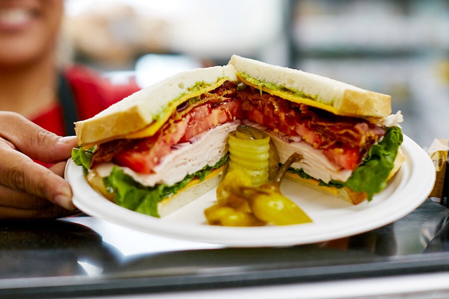Doubling as a health foods store and deli, Shelton’s in Healdsburg has long been a dependable market for nutritious grub at a fair price. The sandwiches are piled high with fresh ingredients and the hot bar is always stocked with prepared specialty foods. (Courtesy of Shelton’s Natural Foods Market)