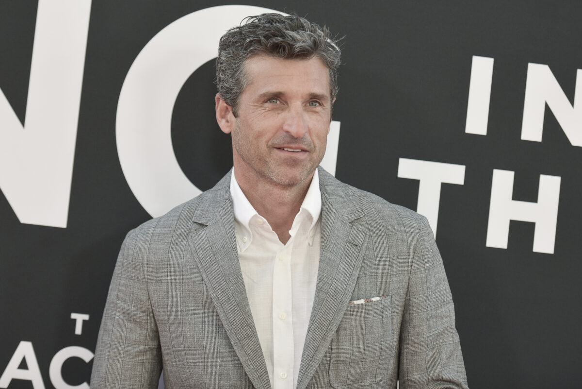 Patrick Dempsey attends the LA premiere of "The Art of Racing in the Rain" at the El Capitan Theatre on Thursday, Aug. 1, 2019, in Los Angeles. (Photo by Richard Shotwell/Invision/AP)