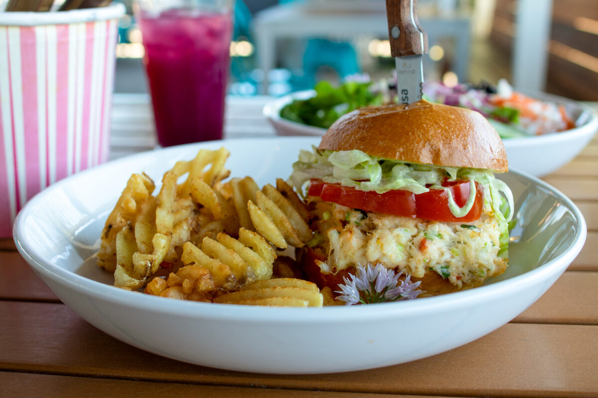 Hot Dungeness crab Melt at Delicious Dish in Sonoma (Heather Irwin/Sonoma Magazine)