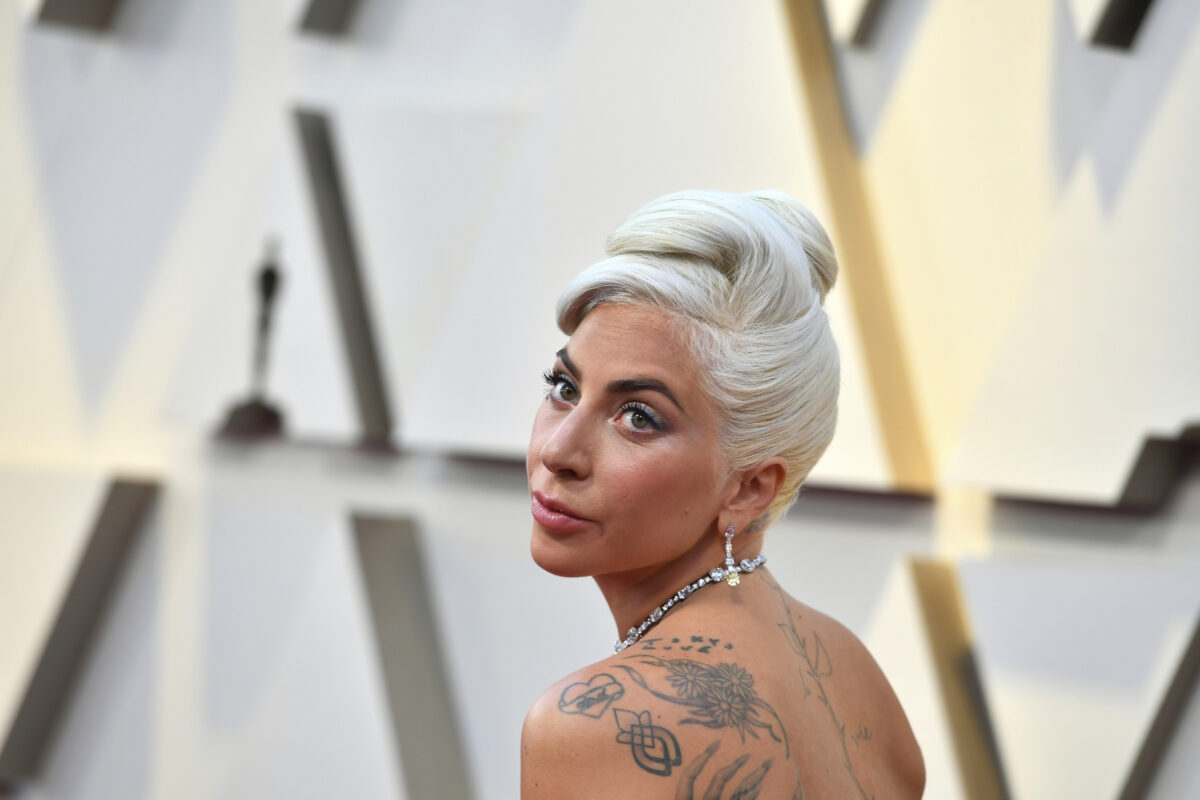 Lady Gaga arrives at the Oscars on Sunday, Feb. 24, 2019, at the Dolby Theatre in Los Angeles. (Photo by Jordan Strauss/Invision/AP)