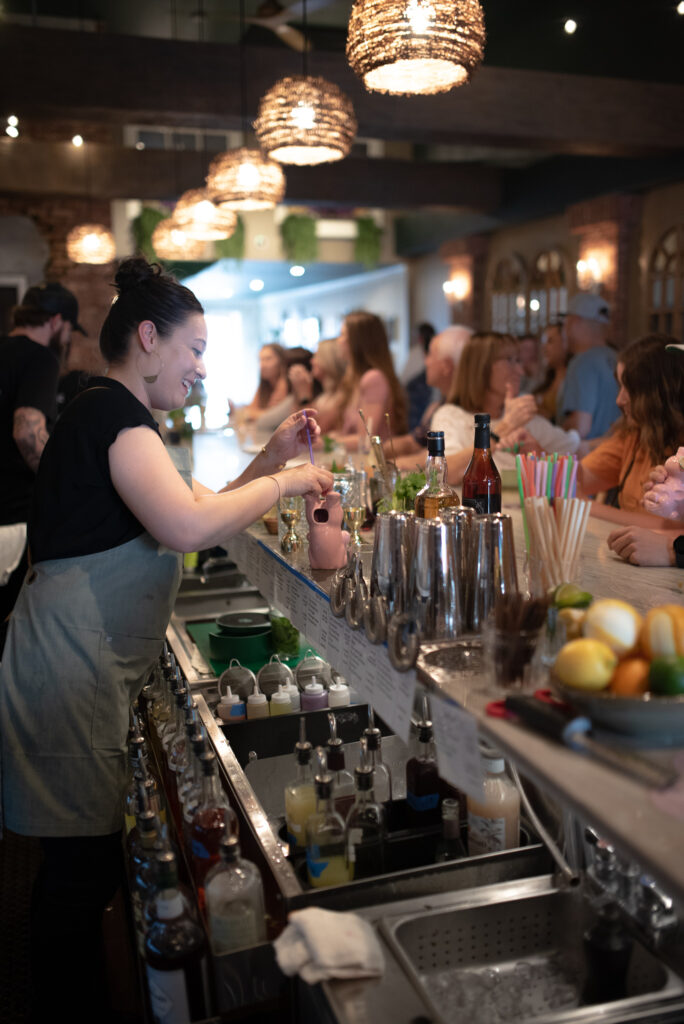 Danielle Peters of Good Folks Hospitality Co. developed the cocktail menu at Third Pig Bar in Sebastopol. (Fred Mays)