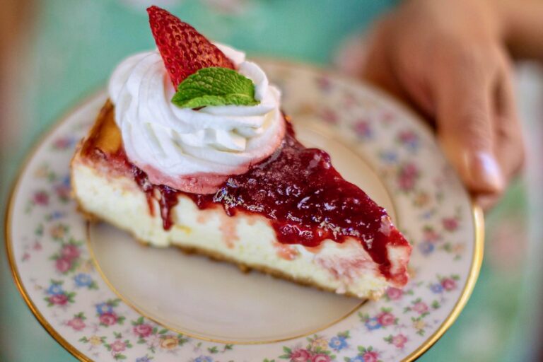Strawberry cheesecake from Lightwave Coffee and Kitchen in Monte Rio. (Lightwave Coffee and Kitchen)