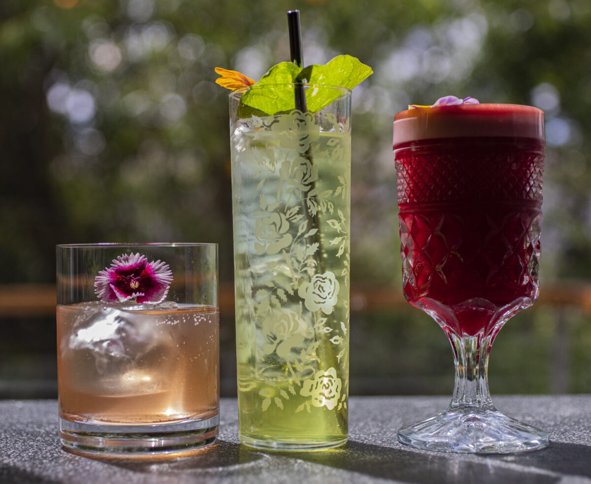 Cocktails at Little Saint in downtown Healdsburg. (Chad Surmick / The Press Democrat)