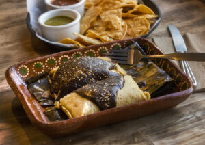Mole Tamales from Sonoma Eats in Boyes Hot Springs on Wednesday, Dec. 1, 2021. (John Burgess / The Press Democrat)
